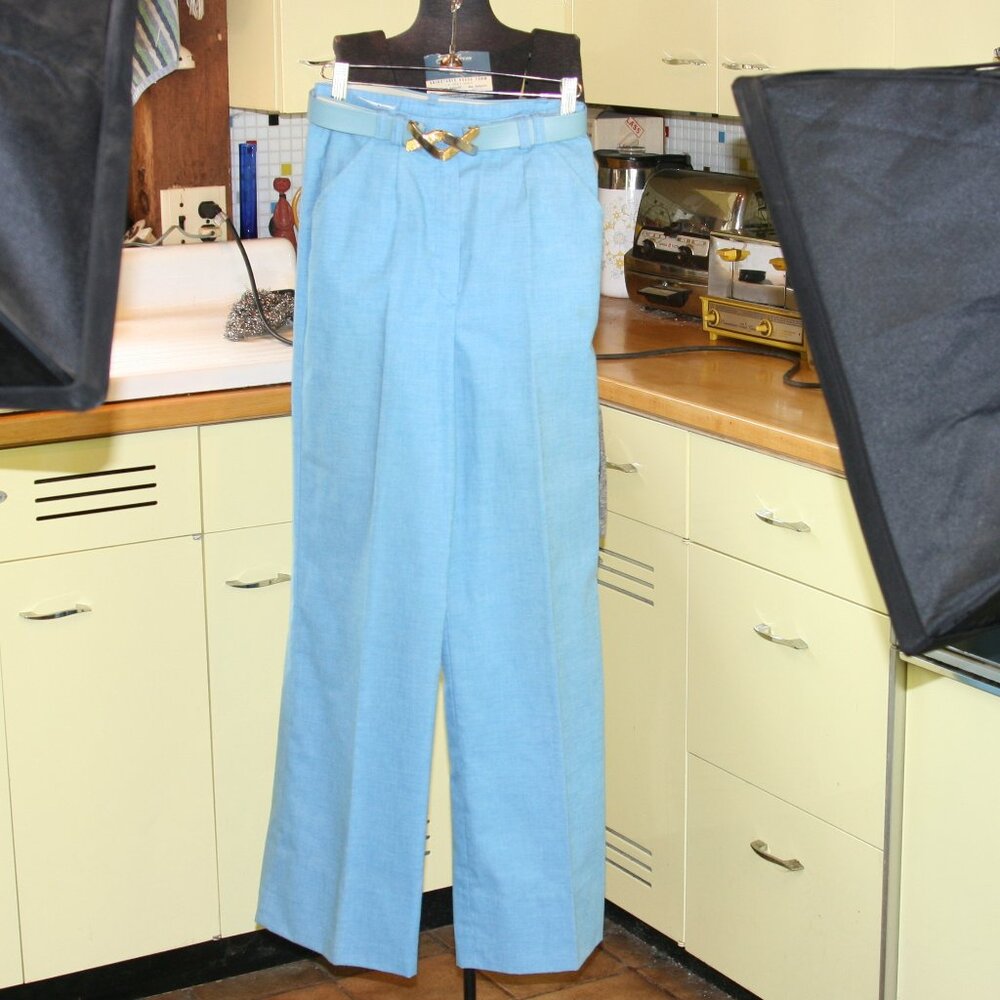 Vintage Dress Women's Pants w/ Belt
